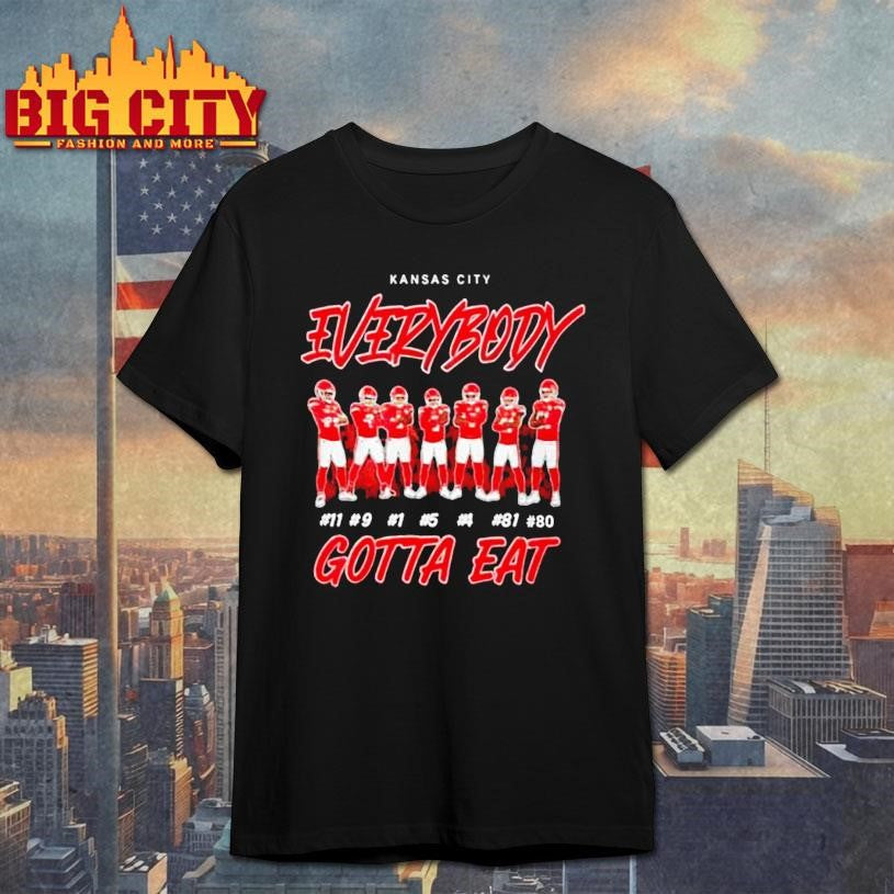 Rashee Rice Kansas City Everybody Gotta Eat Shirt