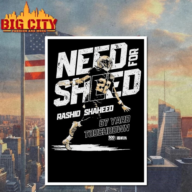 Rashid Shaheed New Orleans Need For Sheed Shirt