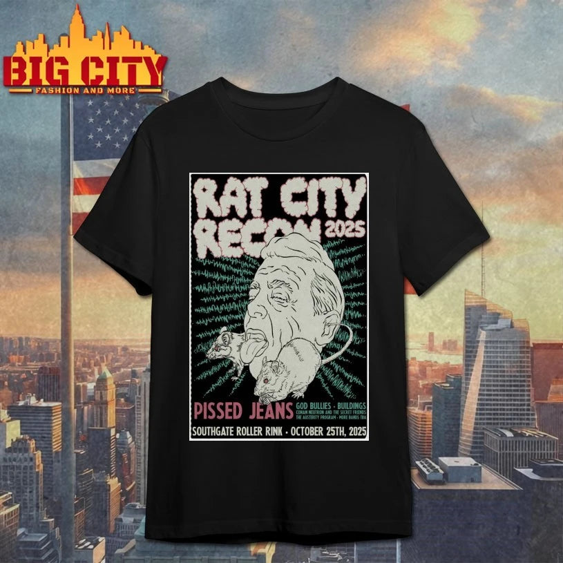 Rat City Recon Oct 25 2025 Southgate Roller Rink in Seattle WA poster shirt