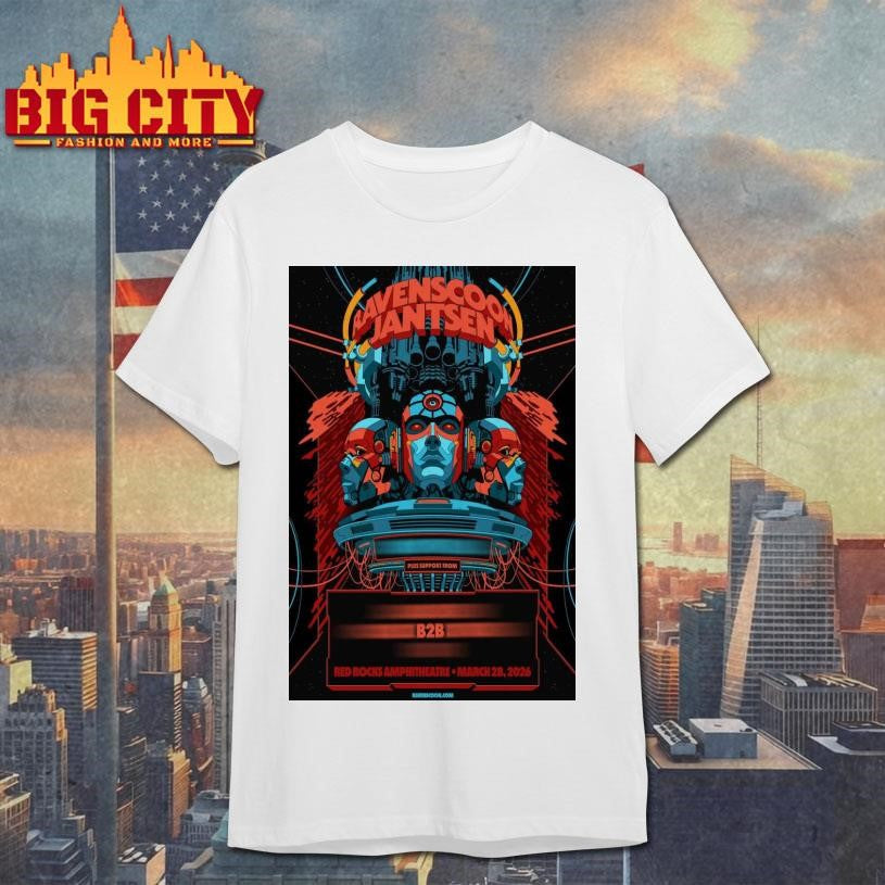 Ravenscoon &amp; Jantsen Morrison CO Tour 2026 Poster Shirt