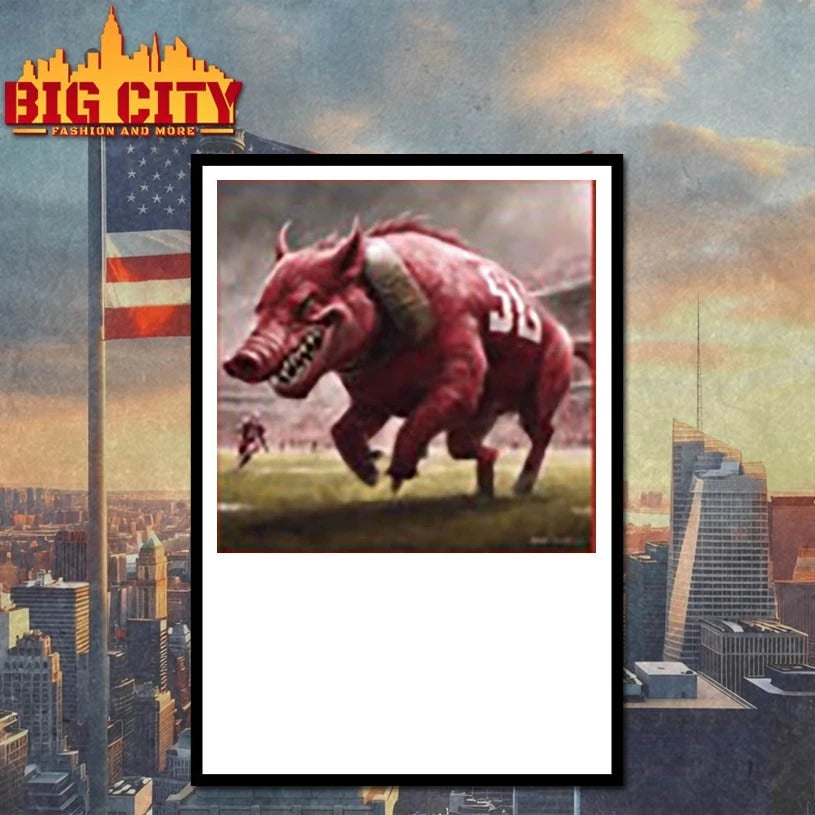Razorback Big photo shirt
