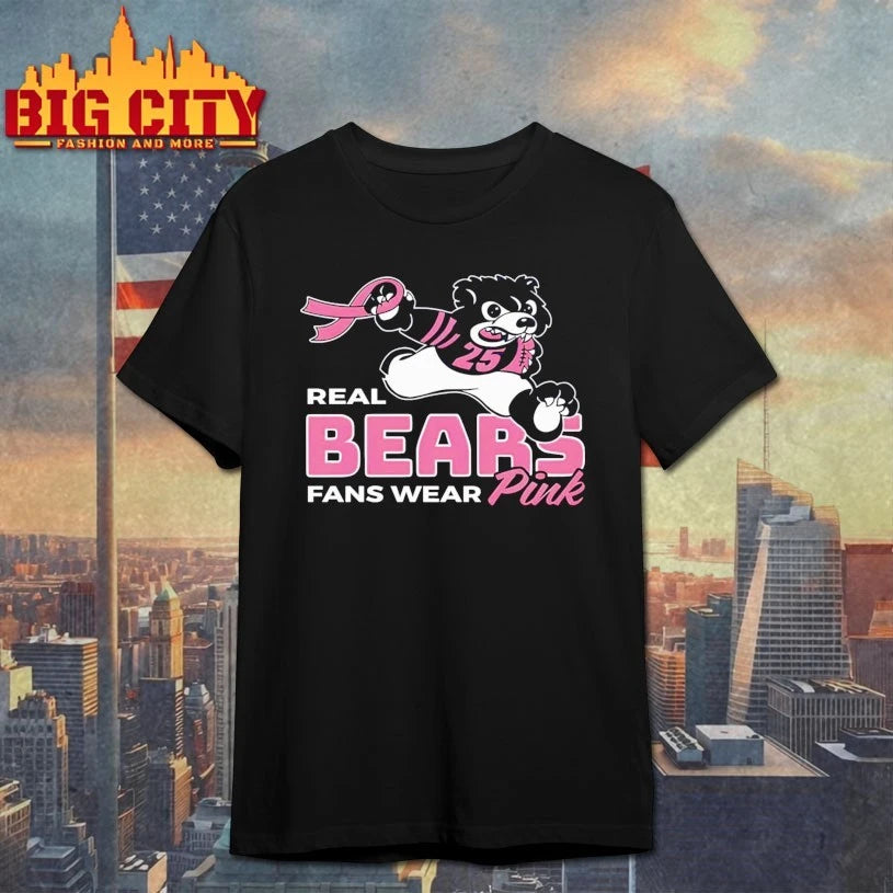 Real Bears Fans Wear Pink 2025 Shirt
