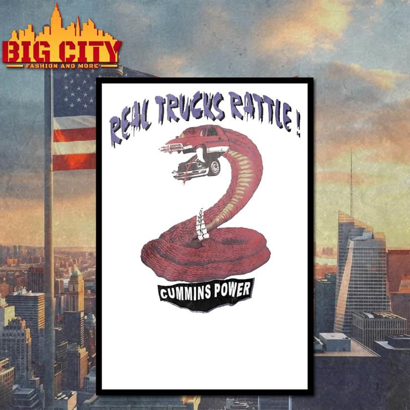 Official Real Trucks Rattle Cummins Power Shirt