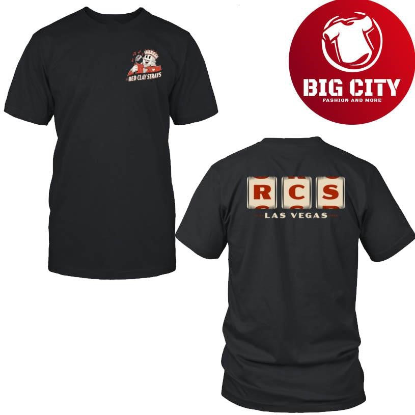 Red Clay Strays Dec 4 2025 in Las Vegas, NV Tour Two Sided Shirt
