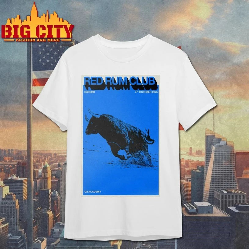 Red Rum Club Tour Oxford, UK 10.04.2025 Poster shirt