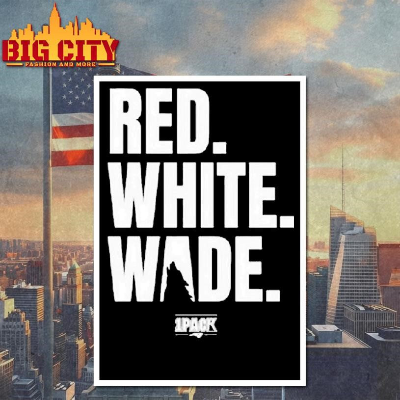 Red White Wade 1pack Shirt