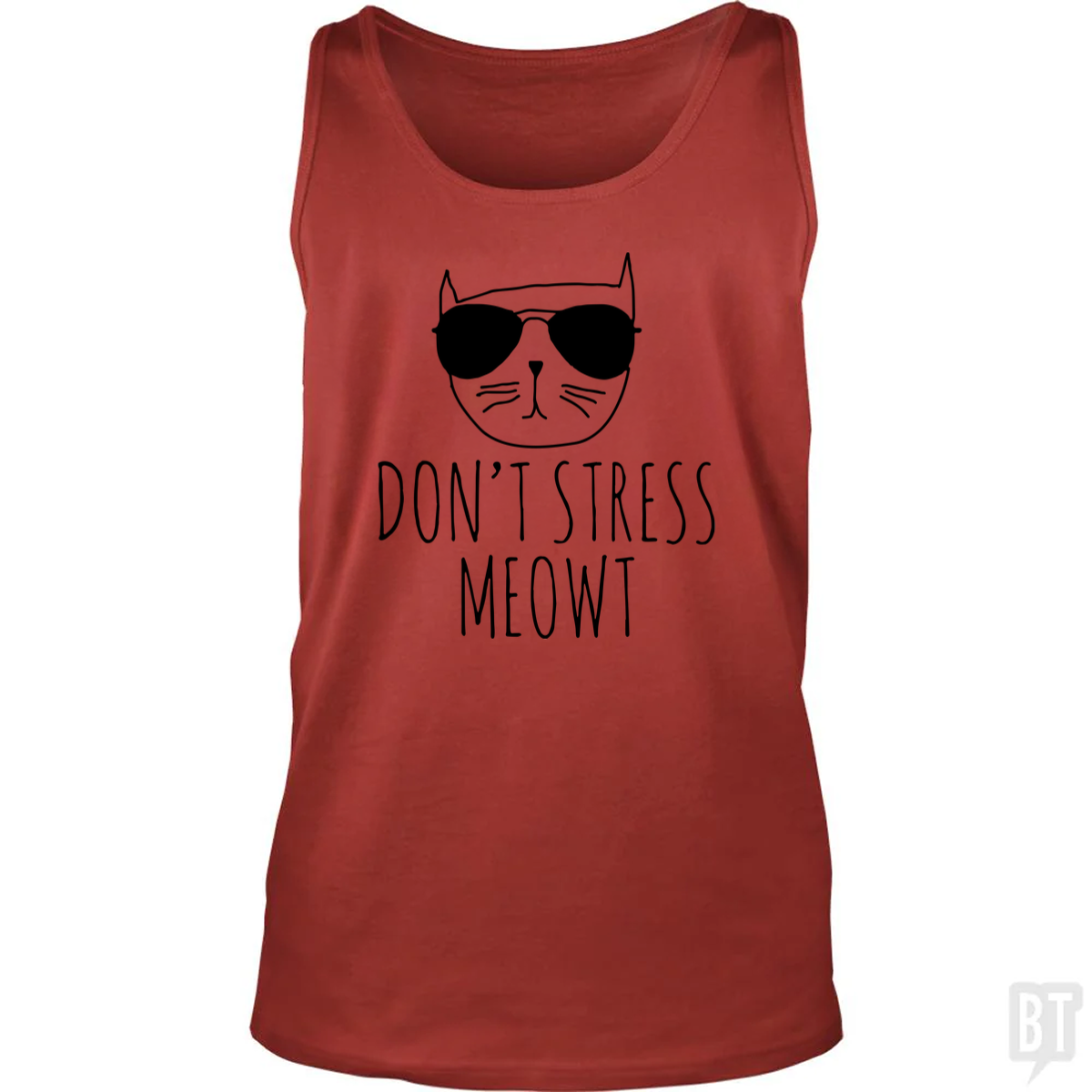 Don't Stress Meowt Tank Top