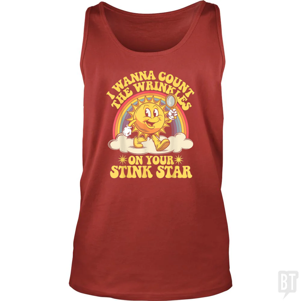 I Wanna Count the Wrinkles Tank Top
