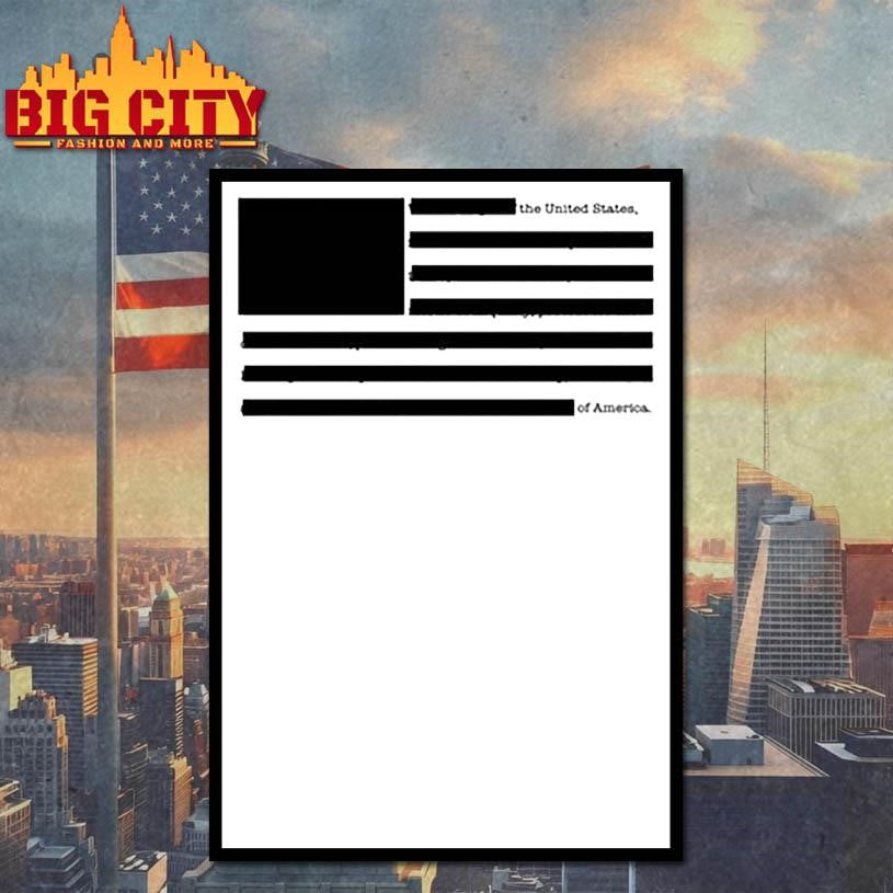 Redacted Preamble White Shirt