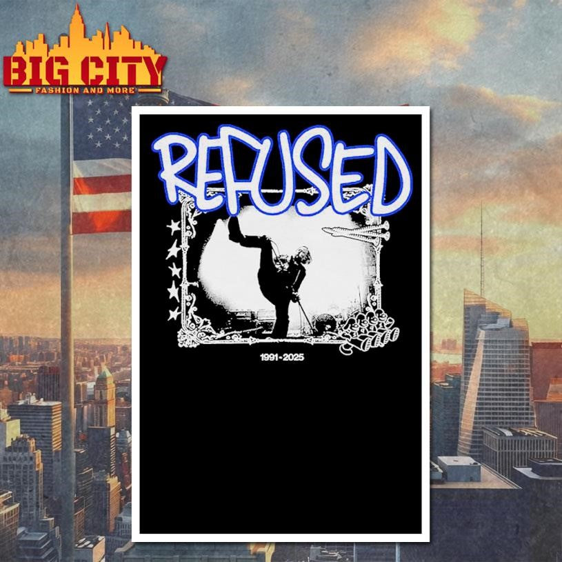 Refused 1991 2025 Final Ever Hometown Show In Umea On December 21 2025 Shirt