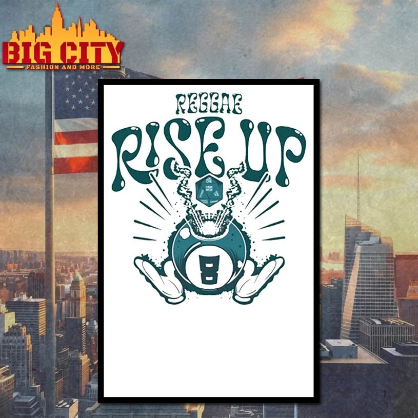 Reggae Rise Up Oregon 8 Ball Shirt