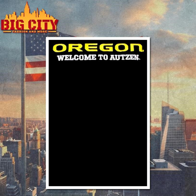 Regon Welcome To Autzen Shirt