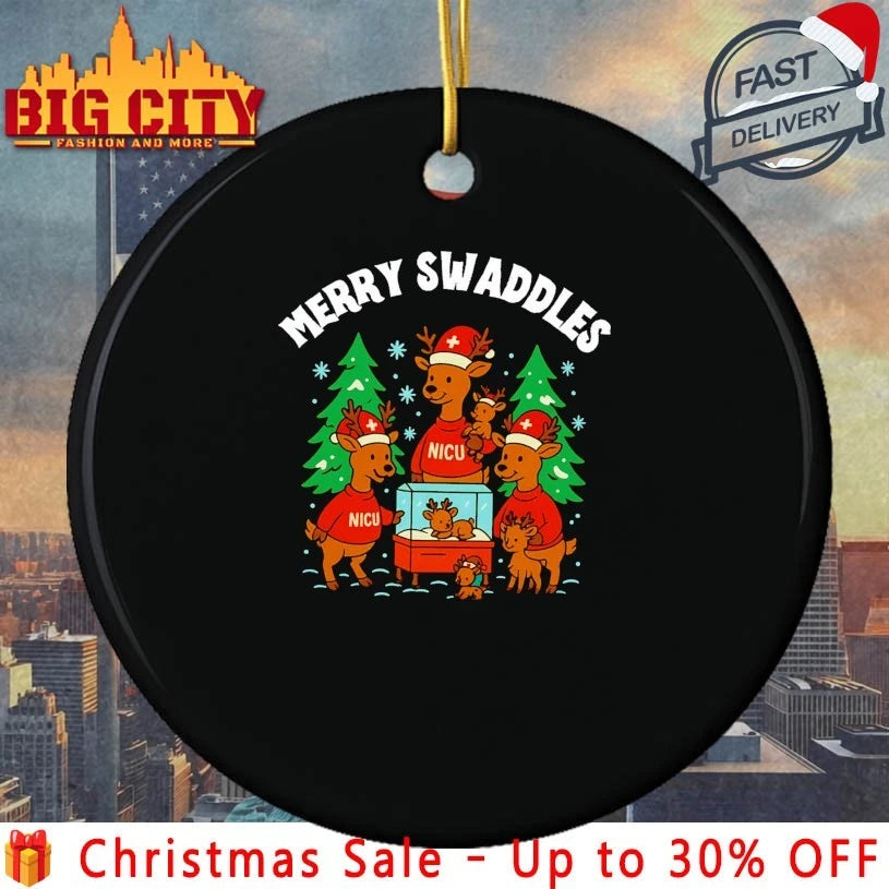 Reindeers Merry Swaddles Christmas shirt