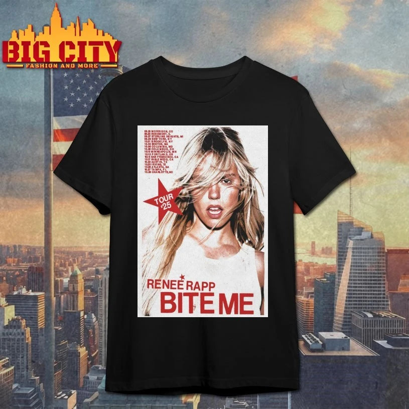 Reneé Rapp Bite Me Tour 2025 Poster Shirt