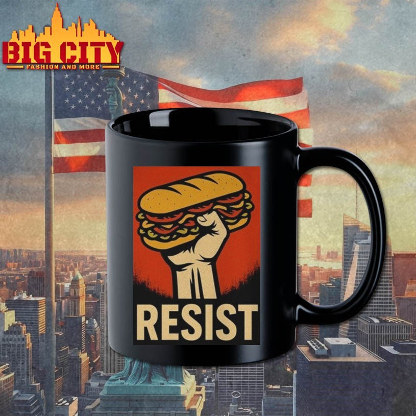 Resist DC Sandwich Thrower Anti Trump Shirt