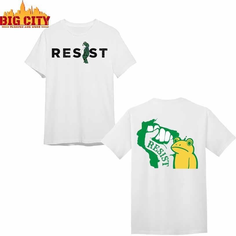 Resist Portland Oregan Frog 2025 Shirt