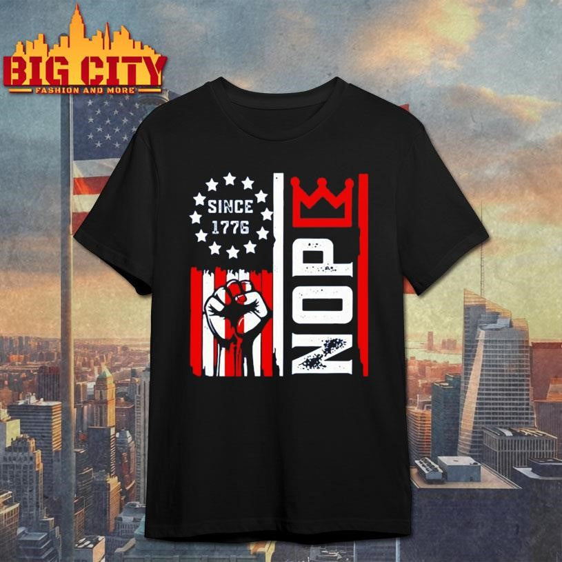 Retro No Kings Nope Protest Shirt