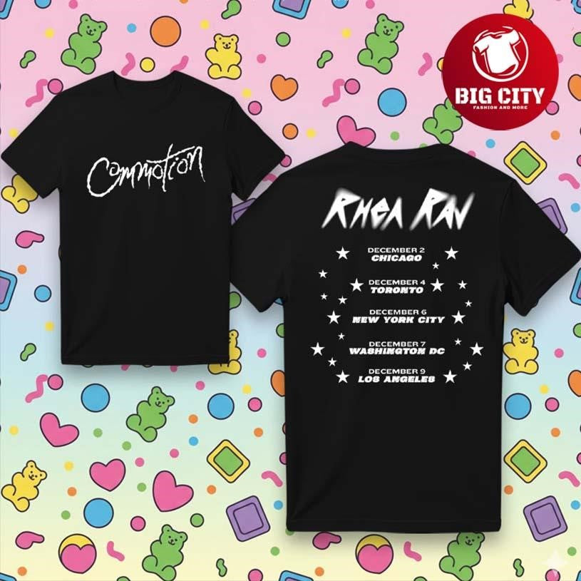 Rhea Raj Commotion Tour Graphic Two Sided Shirt