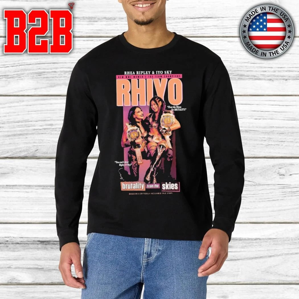 Rhea Ripley And Iyo Sky Rhiyo Tag Team Champions Shirt
