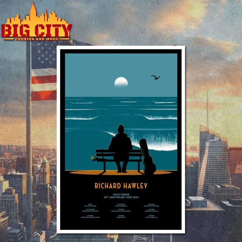Richard Hawley Anniversary Tour 2025 Poster shirt