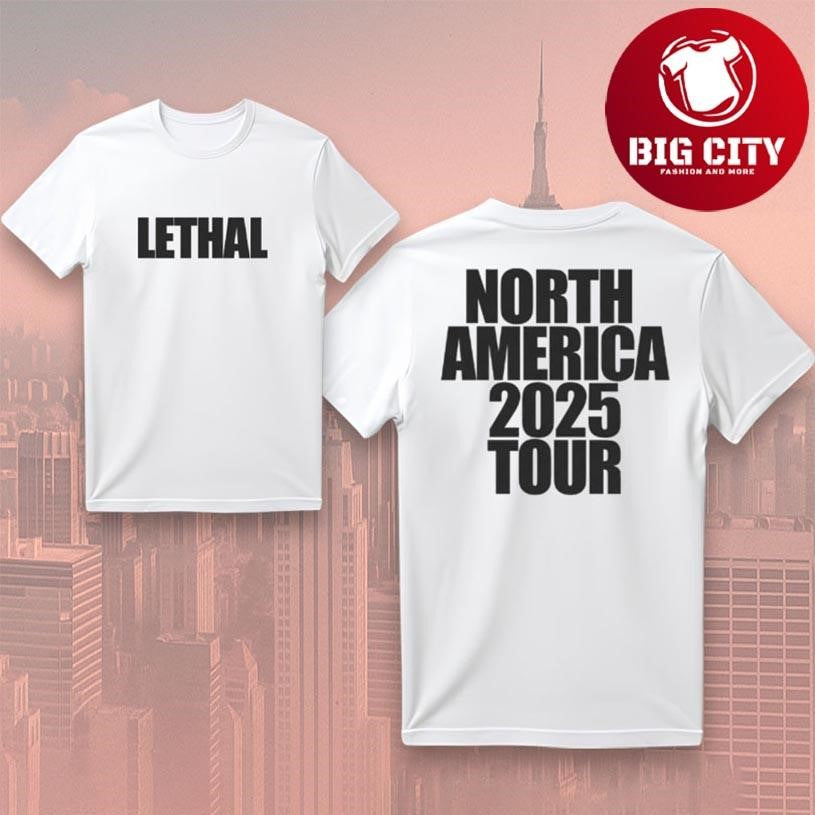 Rico Nasty Lethal Tour America 2025 Two sided Shirt