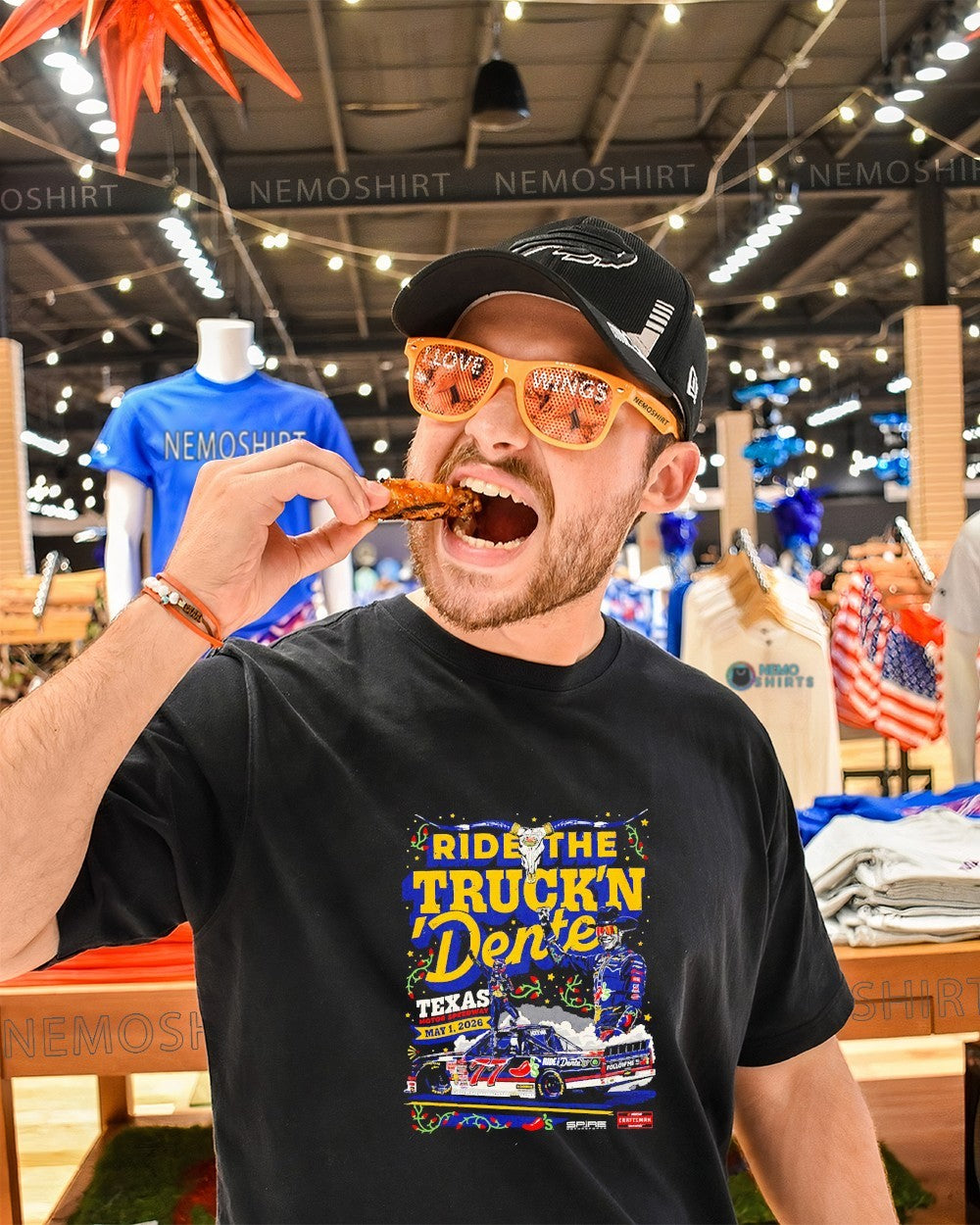 Ride the truck ‘n Dente Texas motor speedway Carson Hocevar shirt
