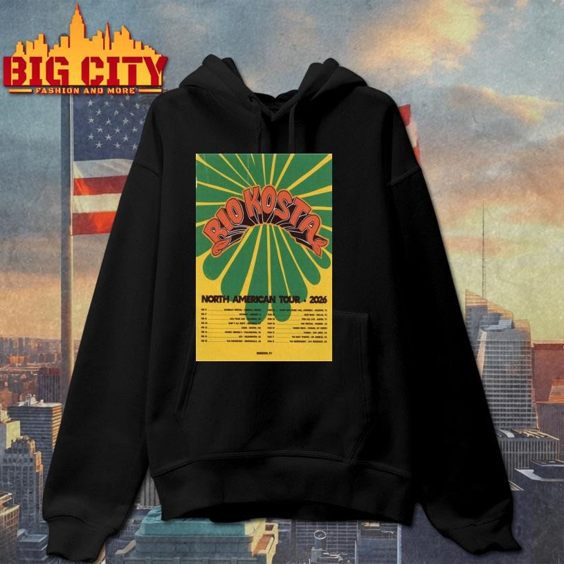Rio Kosta North American Tour 2026 Poster Shirt