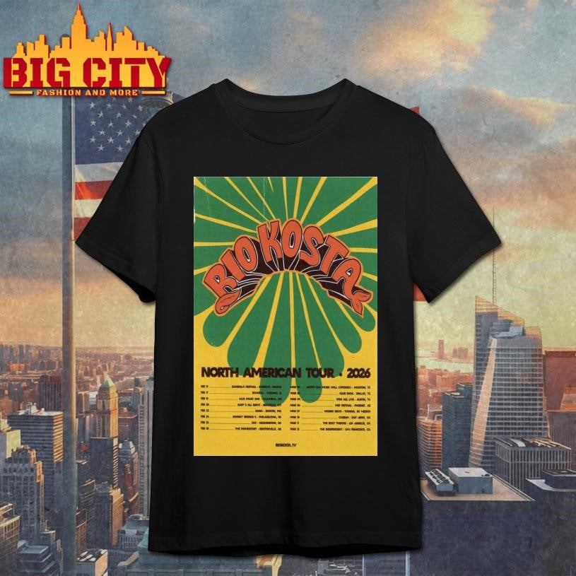 Rio Kosta North American Tour 2026 Poster Shirt