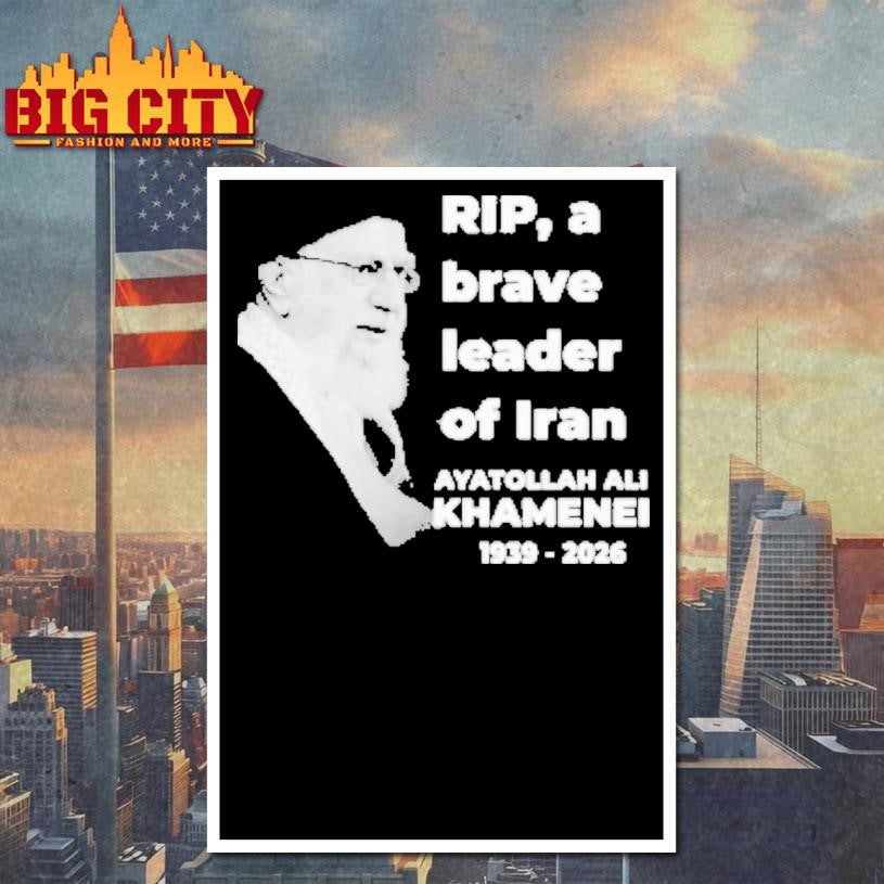 Rip, A Brave Leader Of Iran Ayatollah Ali Khamenei 1939-2026 Shirt
