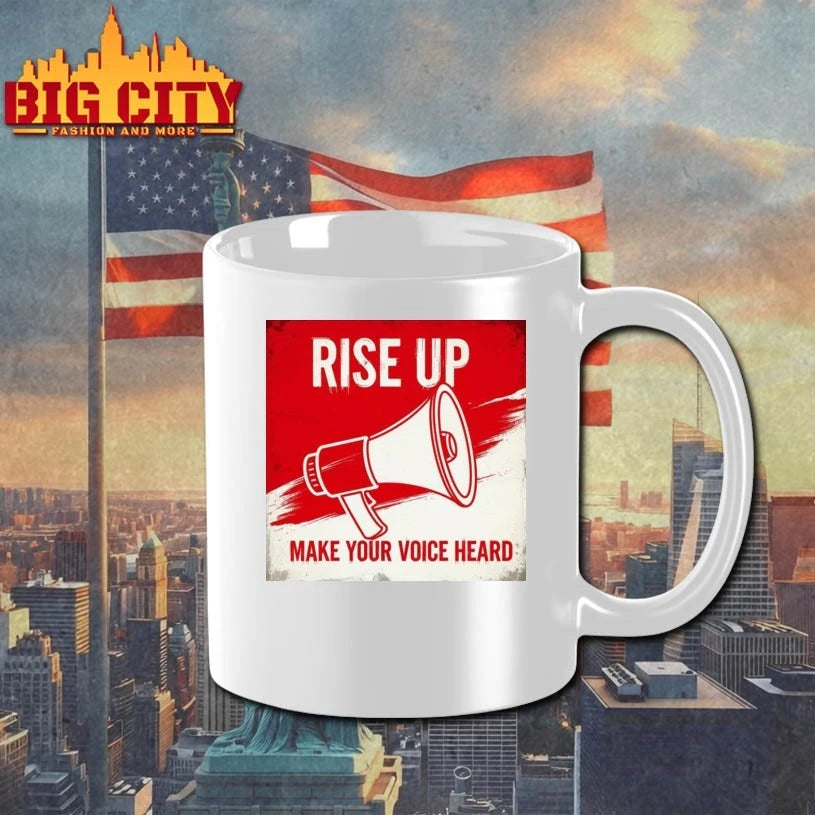 Rise Up Make Your Voice Heard Protest Freedom Charlie Kirk shirt