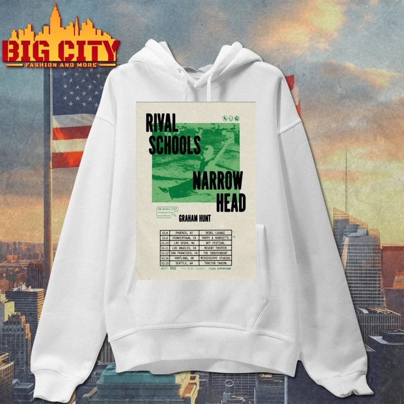 Rival Schools Fall Tour 2025 Poster shirt