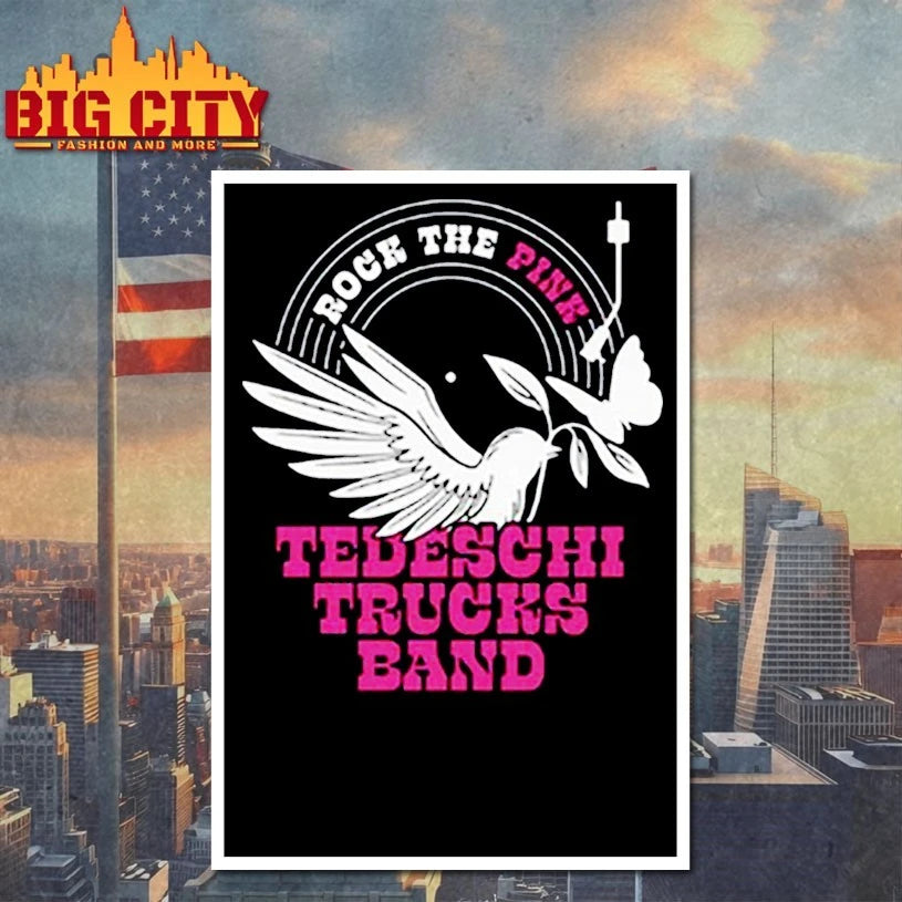 Rock The Pink Tedeschi Trucks Band Shirt