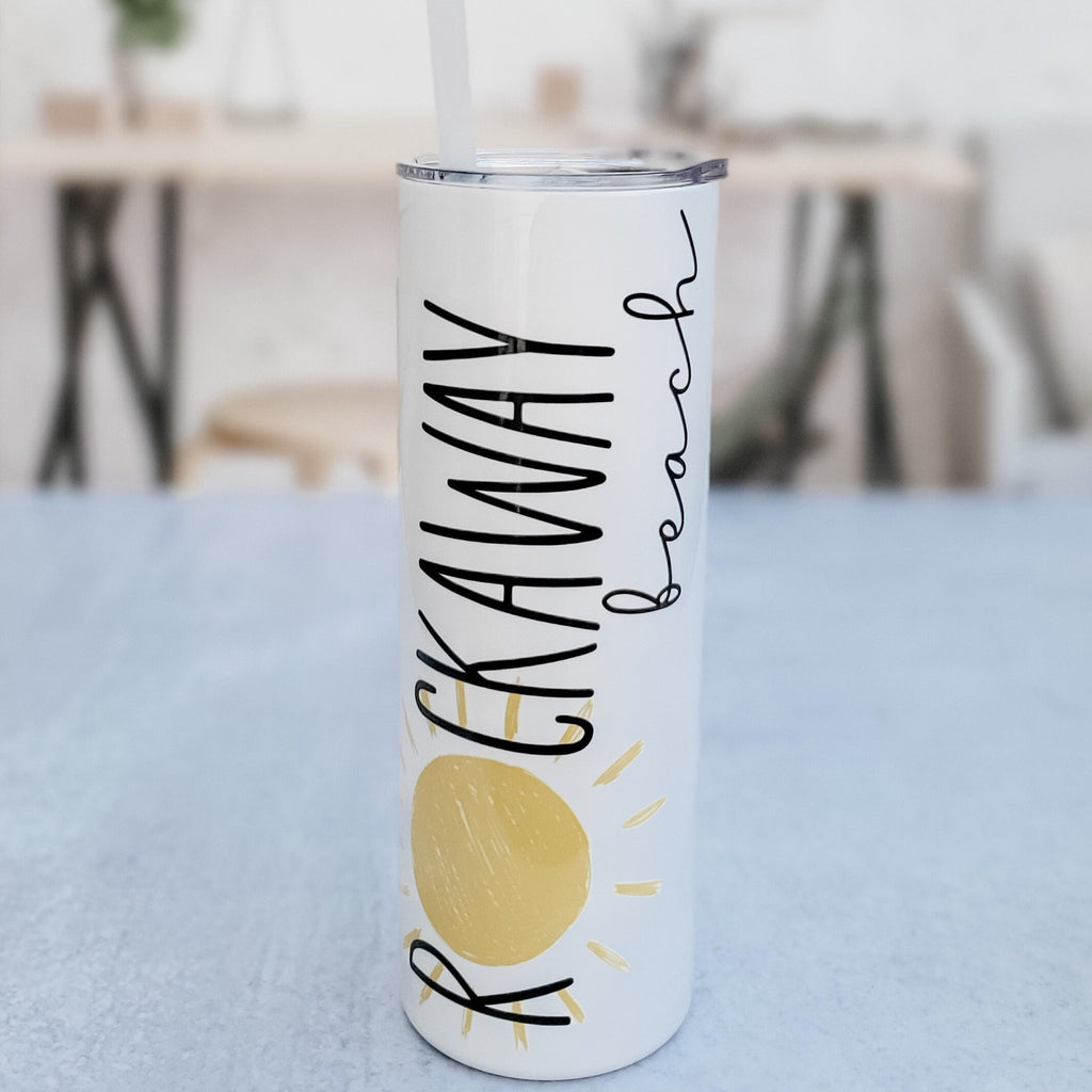 Rockaway Beach Drink Tumbler