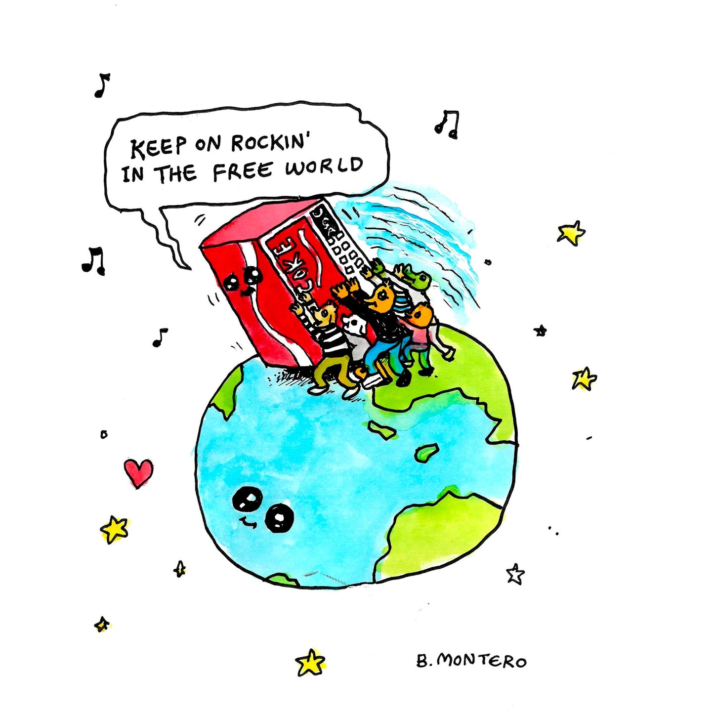 Rockin' In The Free World Tee