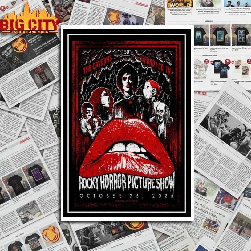 Rocky Horror Picture Show Halloween 2025 Grundy Co, TN Poster shirt