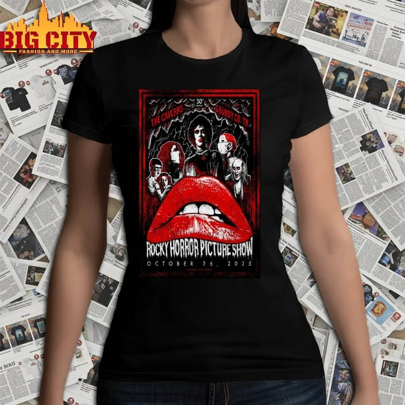 Rocky Horror Picture Show Oct 26 2025 The Caverns – Grundy County, TN Poster shirt