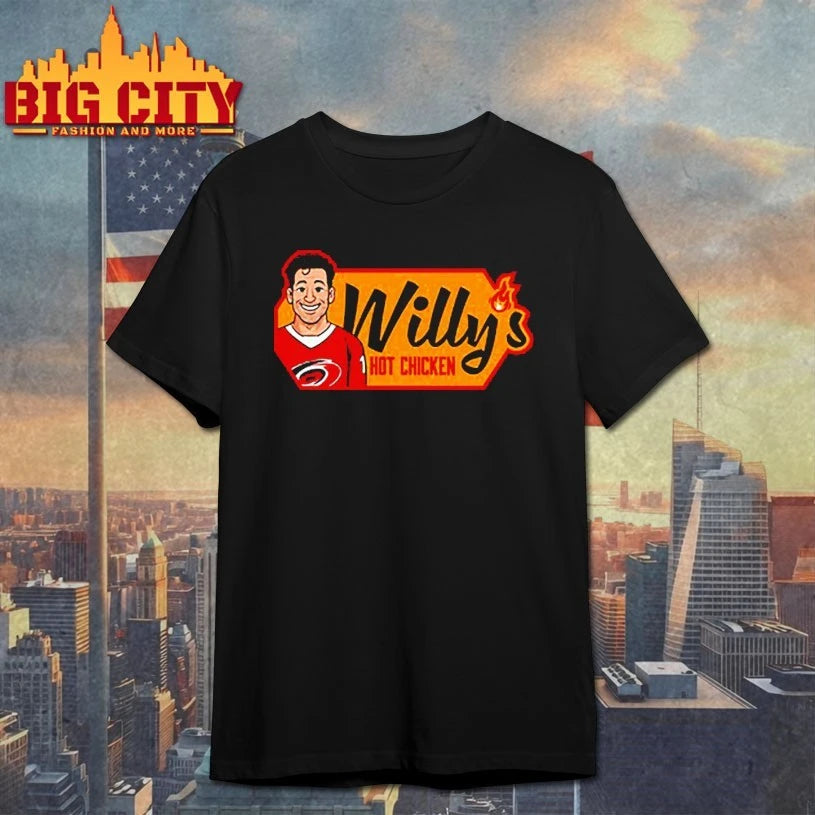Rod The Bod Willy’s Hot Chicken Carolina Hurricanes shirt