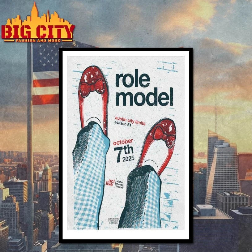 Role Model Oct 7 2025 Austin City Limits Season 51 in Austin TX Poster shirt