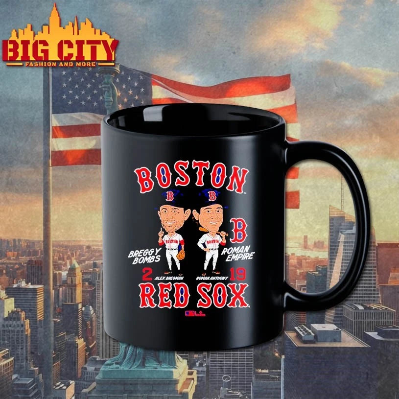 Roman Anthony And Alex Bregman Boston Red Sox Player Duo Caricature Shirt