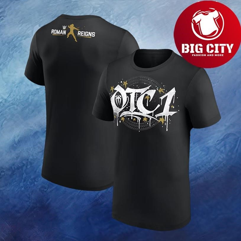 Roman Reigns Gold OTC1 Two Sided Shirt