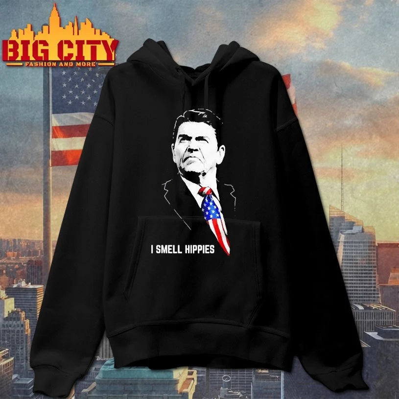 Ronald Reagan I Smell Hippies Shirt