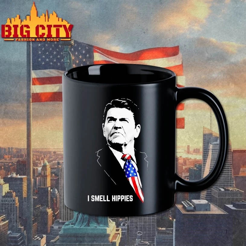 Ronald Reagan I Smell Hippies Shirt