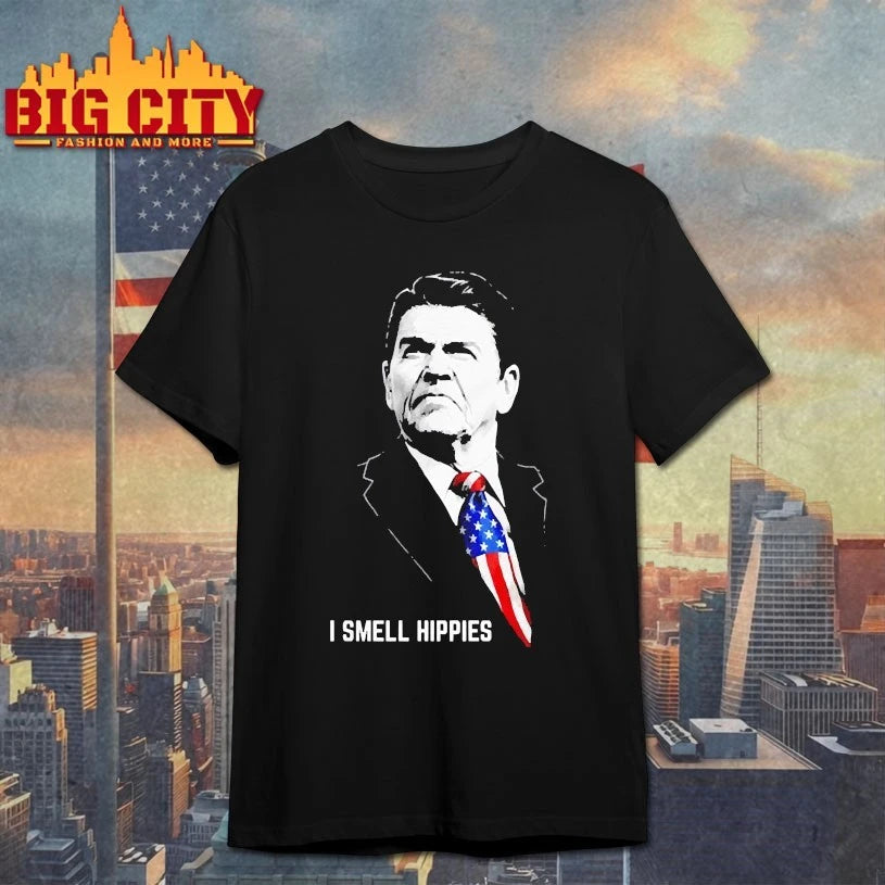 Ronald Reagan I Smell Hippies Shirt