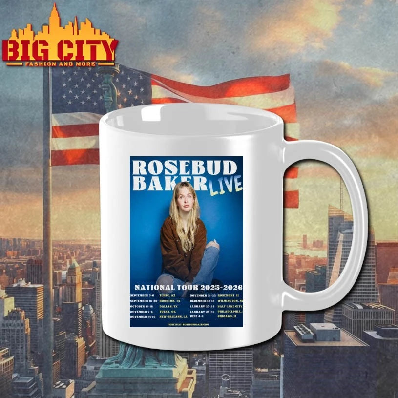 Rosebud Baker National Tour 2025-2026 Poster shirts