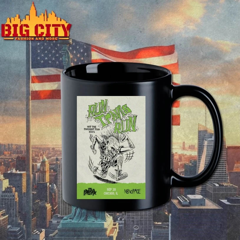 Run Travis Run Chicago IL 2025 Poster Shirt