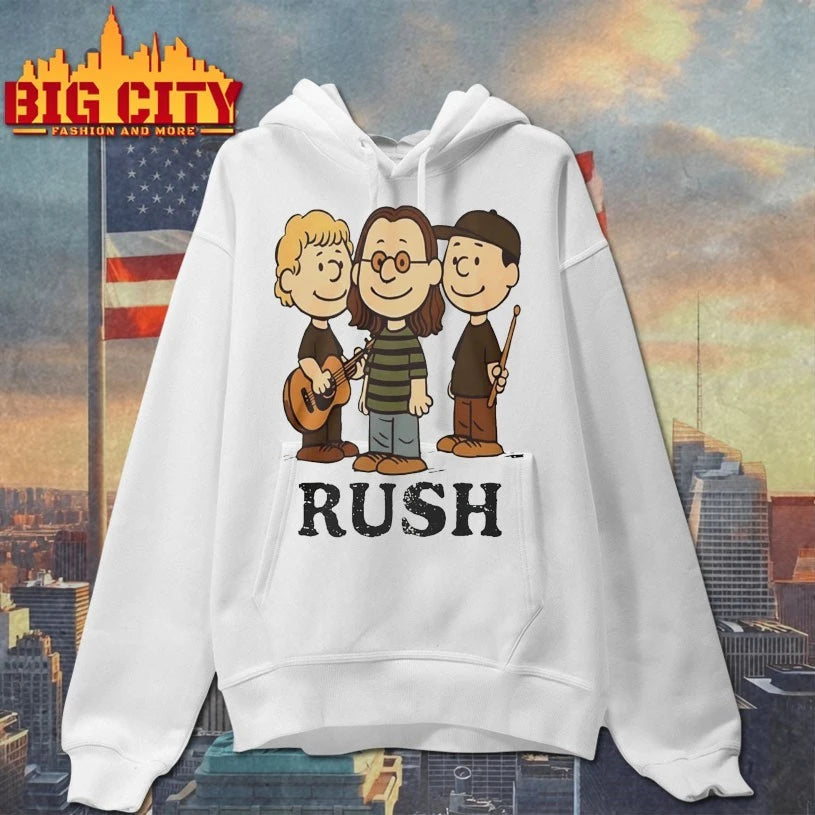 Rush Band As Peanuts shirt