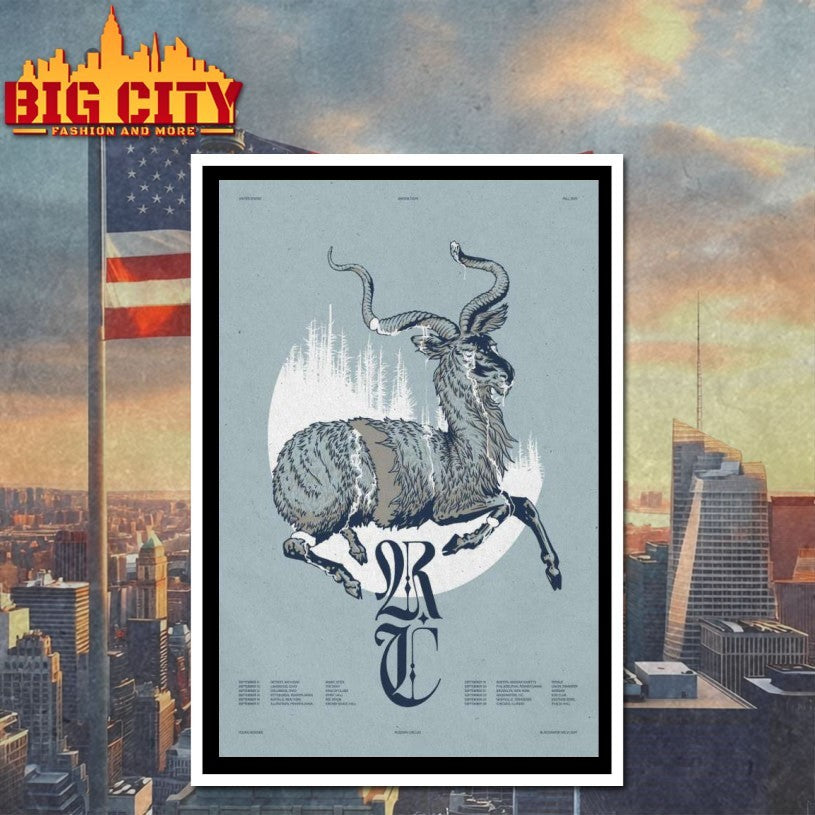 Russian Circles Fall 2025 Tour US Poster Shirt