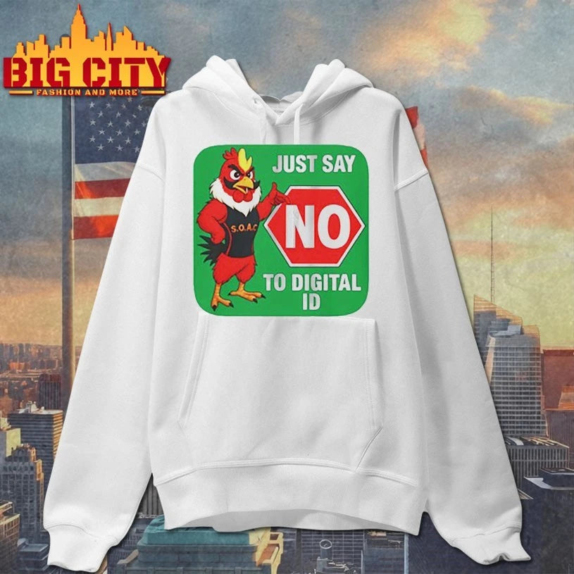S.O.A.C Just Say No To Digital ID shirt