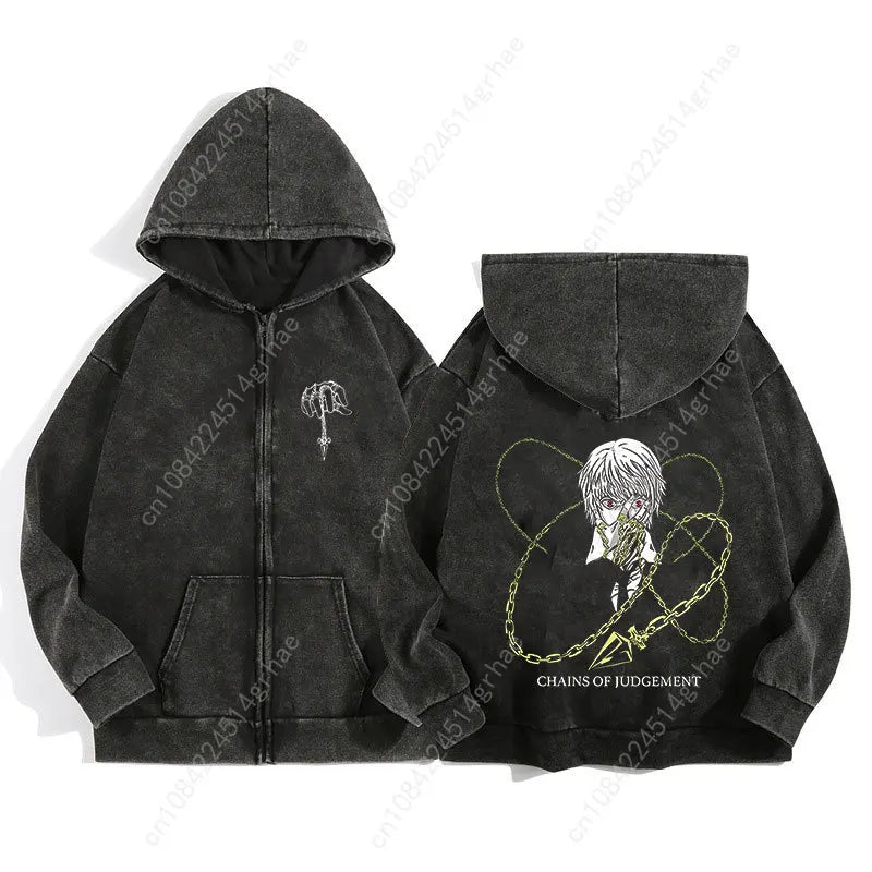 Anime xHunter Zip Up Hoodies