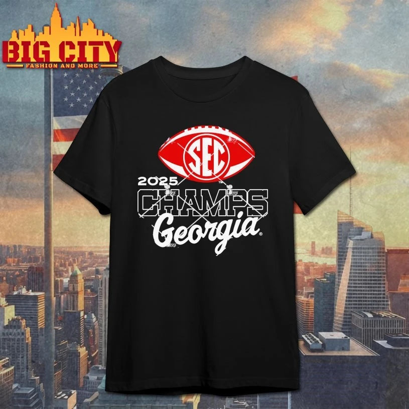 SEC Champions Georgia Bulldogs 2025 Shirt